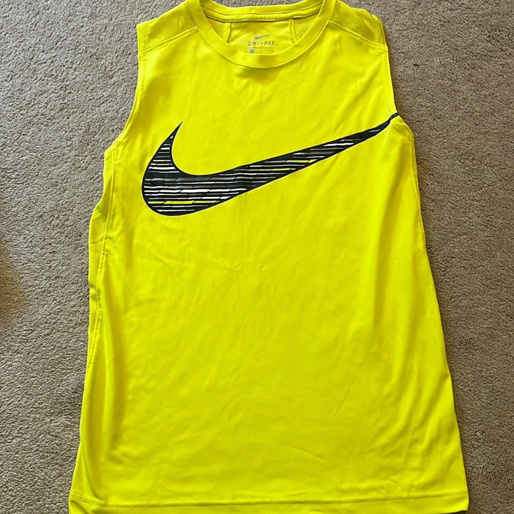 Boys large Nike Dri-fit Sleeveless Shirt
